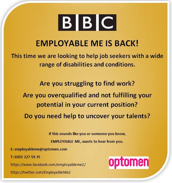 BBC Employable Me - TV Request