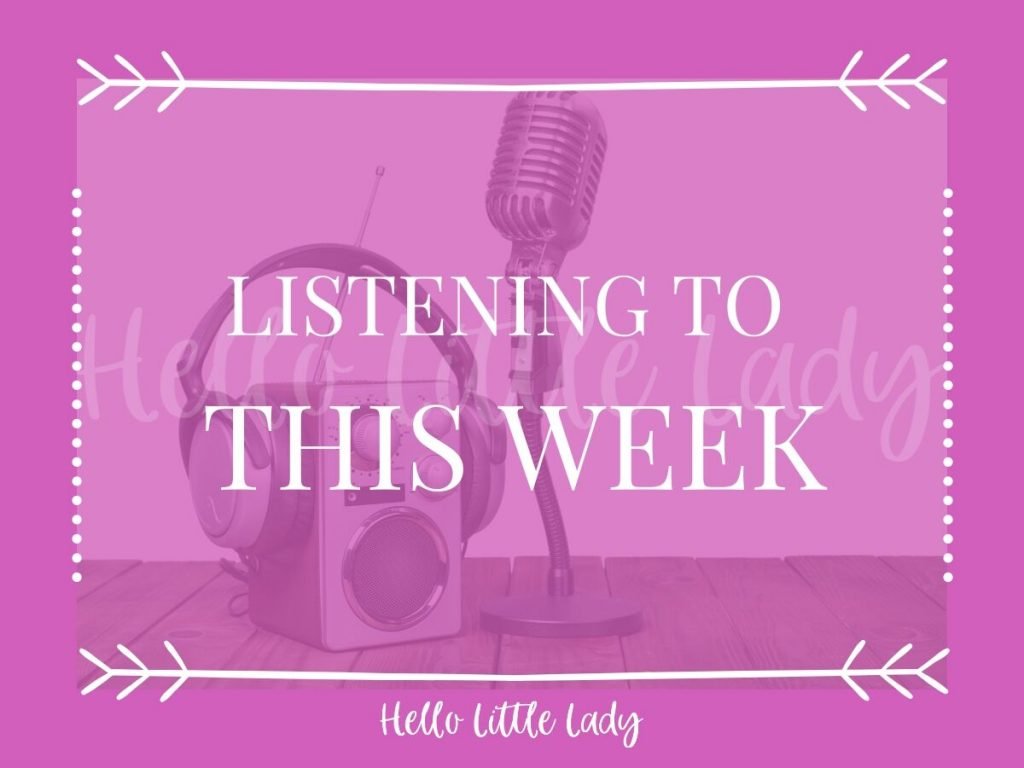 Listening to this week - graphic