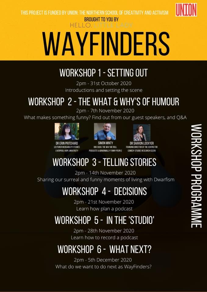 Wayfinders workshop programme - leaflet